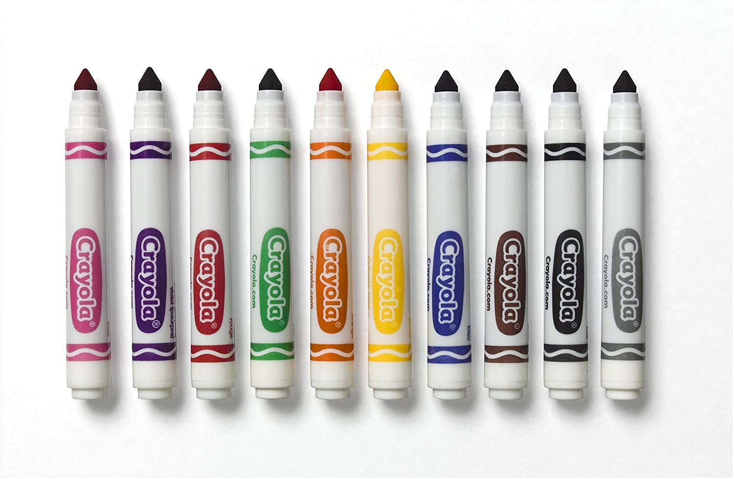 BÚT LÔNG Crayola 10 CÂY TẨY RỬA ĐƯỢC