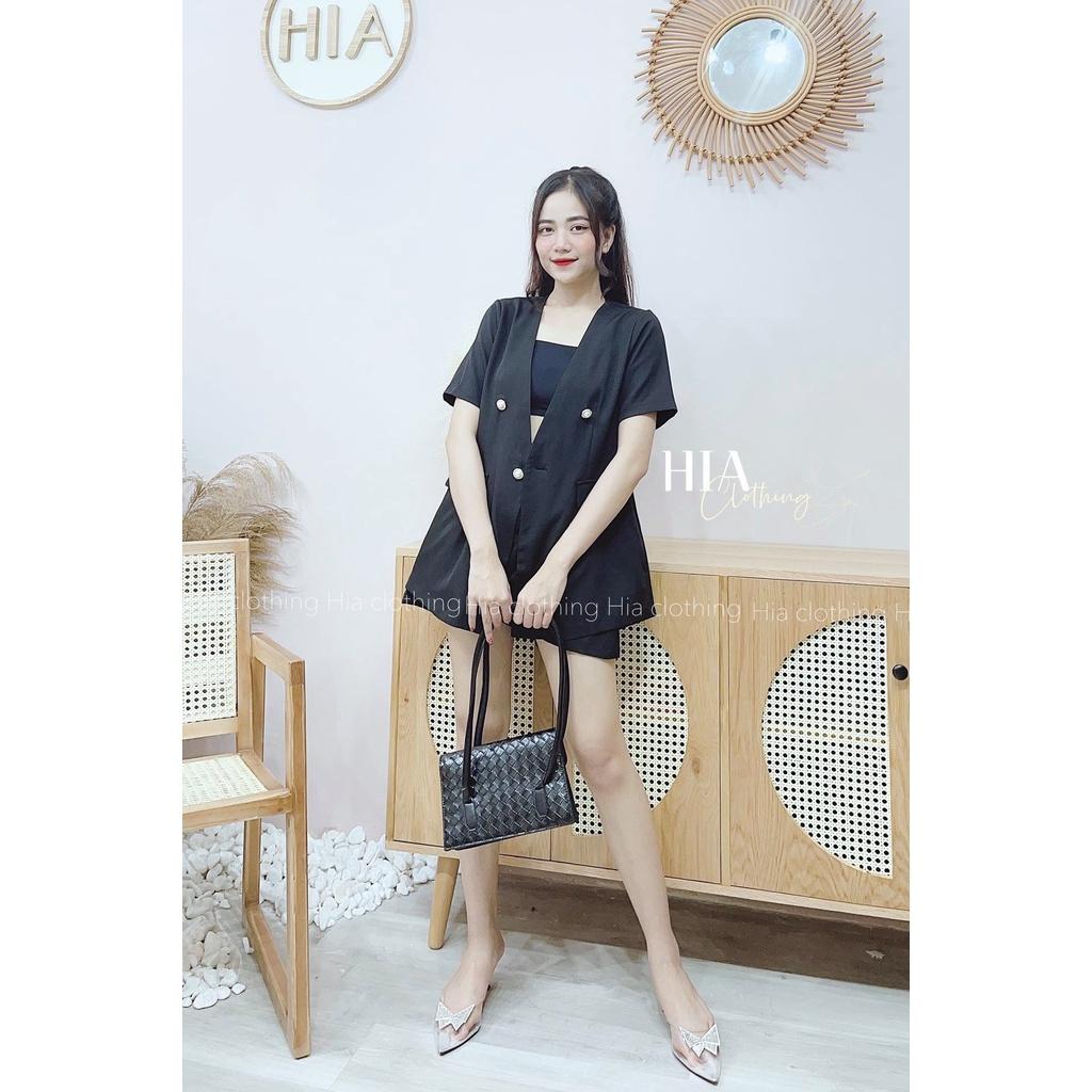 Set Áo Khoác Chân Váy Hàn Quốc | Thiết Kế Độc Quyền, Đi Làm, Đi Chơi, Đi Sự Kiện Thương Hiệu HIA Clothing S178