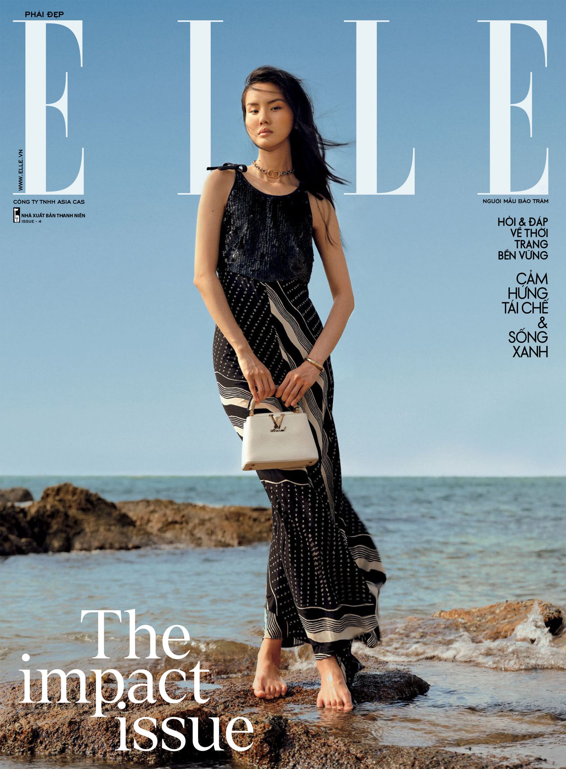 Tạp Chí Phái Đẹp Elle Tháng 04/2023 - The Impact Issue - Bảo Trâm