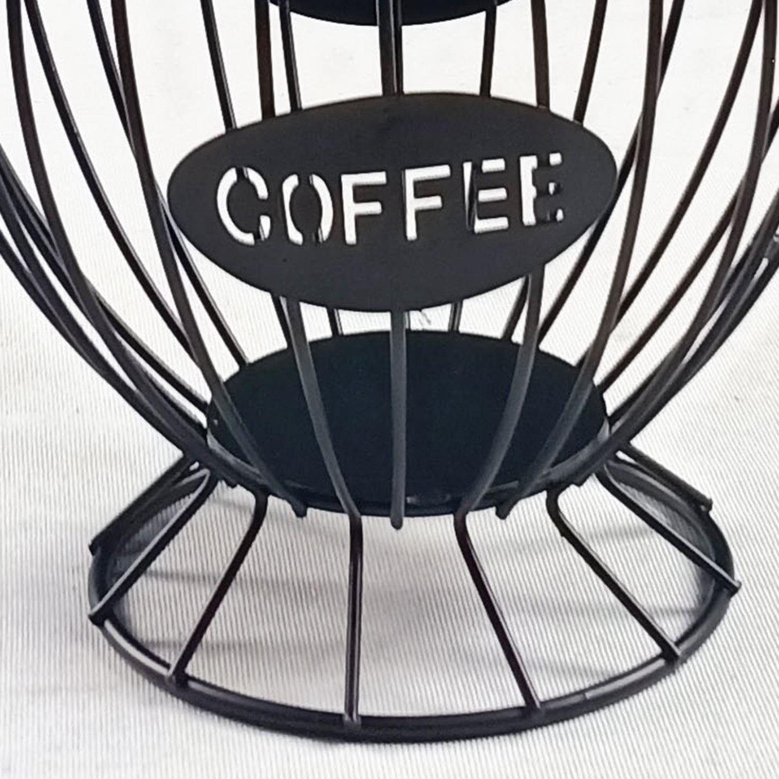 2x Organizer with Holder for Large Capacity Coffee Capsules