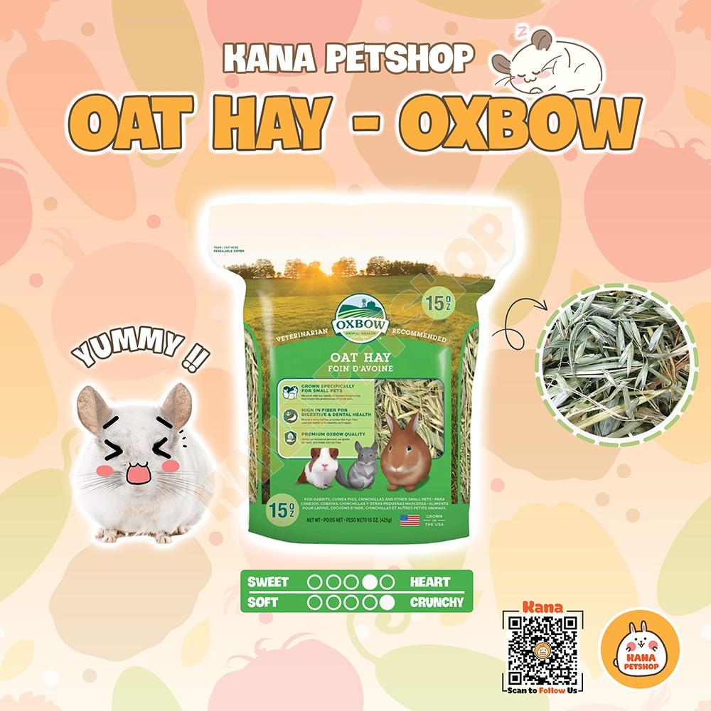Cỏ Timothy Oat Hay Oxbow Siêu Ngon Dành Cho Thỏ, Bọ, Chinchilla .