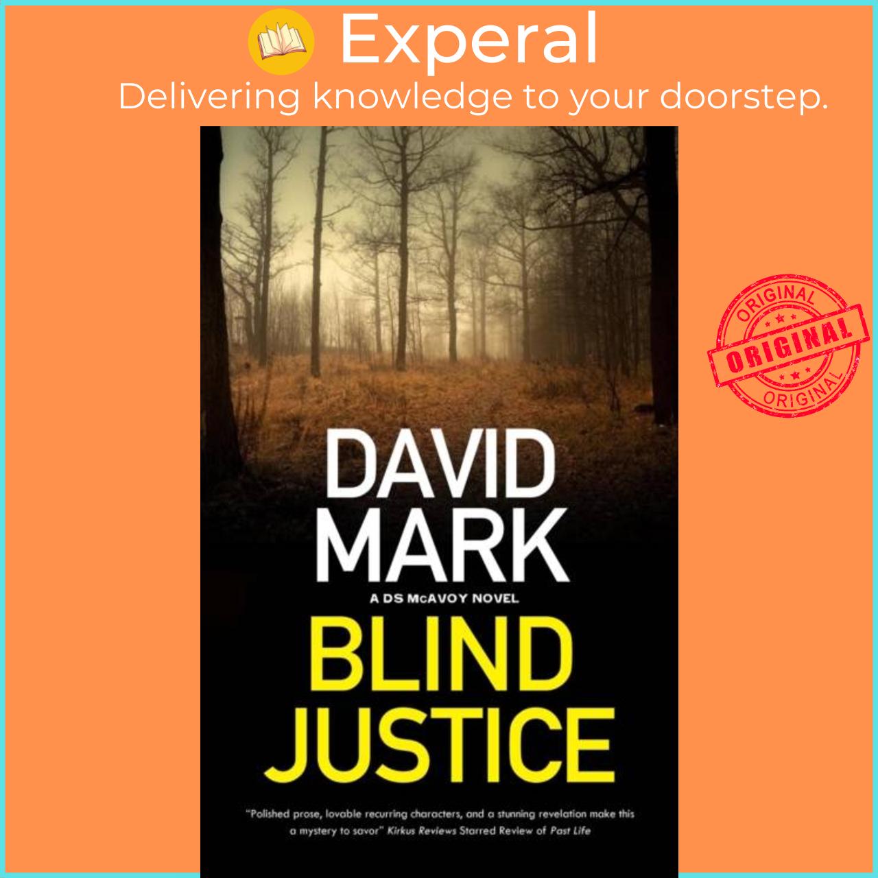 Hình ảnh Sách - Blind Justice by David Mark (UK edition, hardcover)