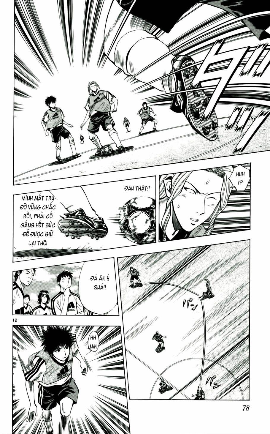 vũ điệu trên sân cỏ - fantasista chapter 39 12