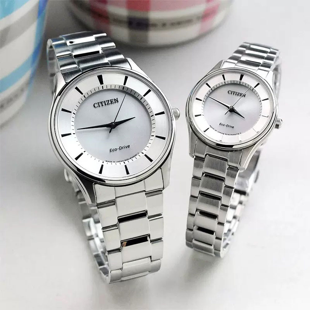 Đồng Hồ Nam Citizen Dây Thép Không Gỉ BJ6481-58A - Mặt Trắng