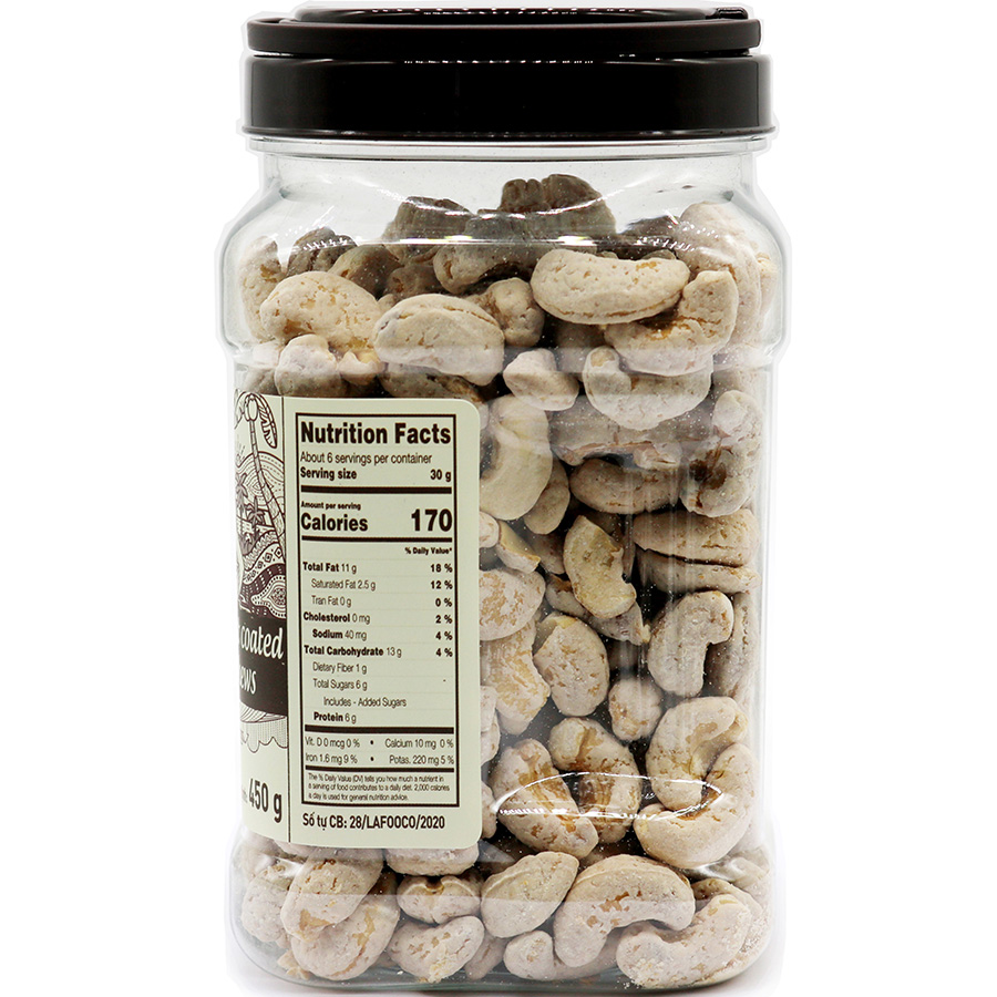 Hạt Điều Nước Cốt Dừa LAFOOCO 400g