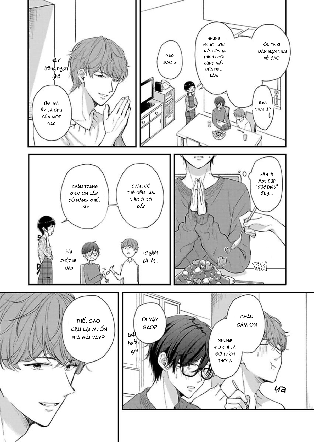 tôi đã giả gái nhưng anh ta muốn hơn thế!? chapter 2 9