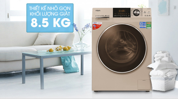 Máy giặt Aqua Inverter 8.5 kg AQD-DD850A (N2) Máy giặt Aqua Inverter 8.5 kg AQD-DD850A (N2)