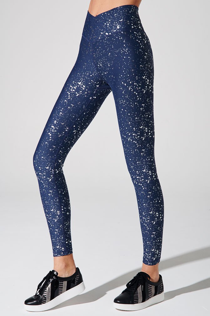 Quần Tập Gym Yoga Aleyn Luminous Legging Navy