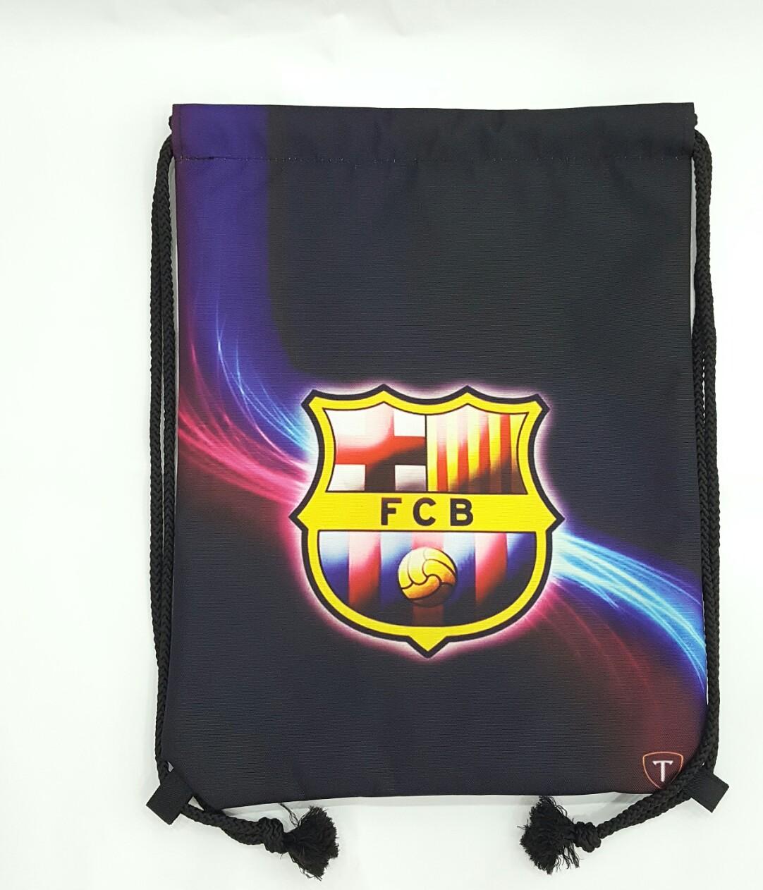 Balo dây rút Football TROY FB in logo câu lạc bộ bóng đá Barcelona