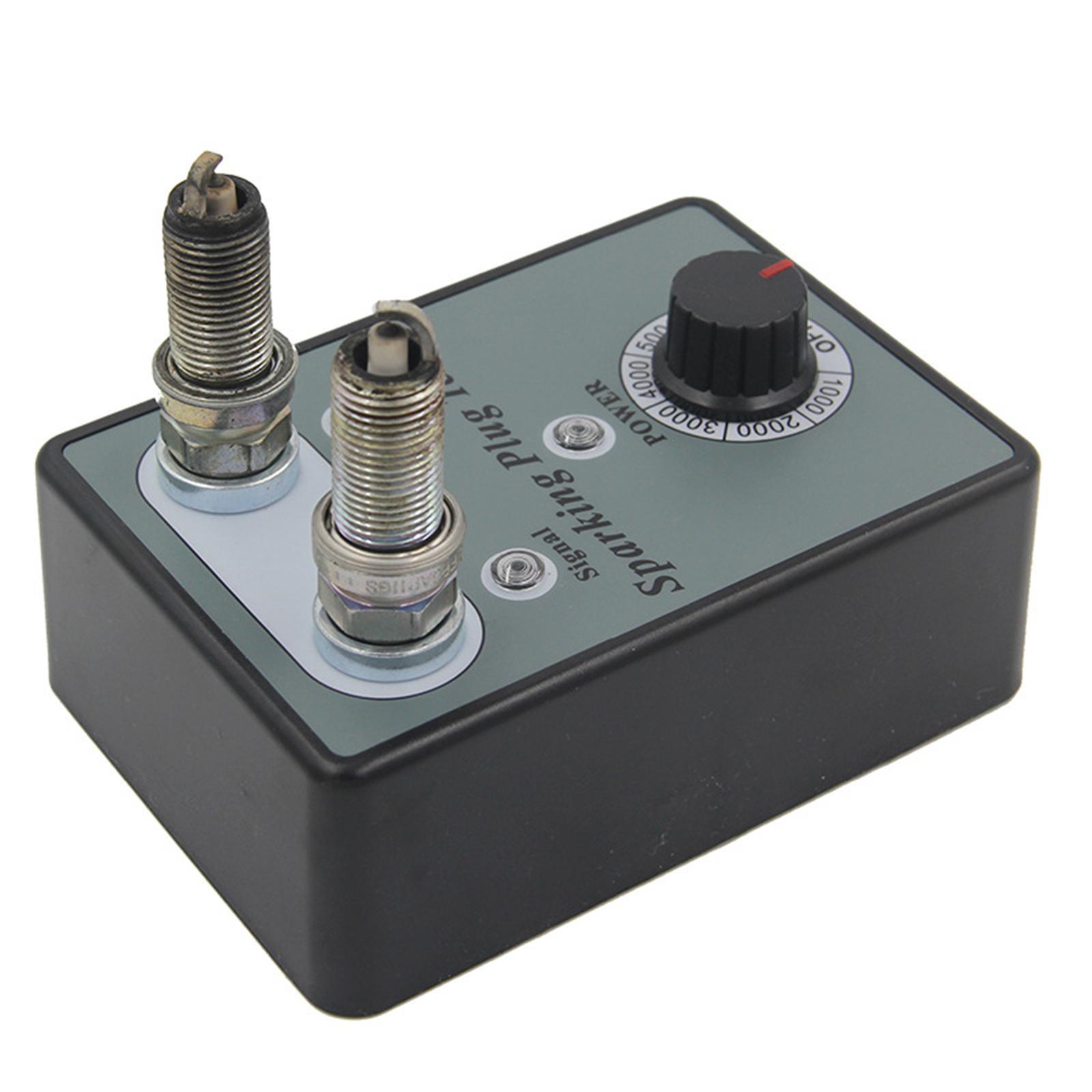 Car Spark Plug Adjustable Double Hole Sparking Plug Tester