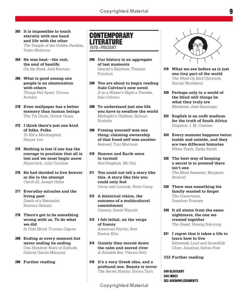 DK The Literature Book (Series Big Ideas Simply Explained)