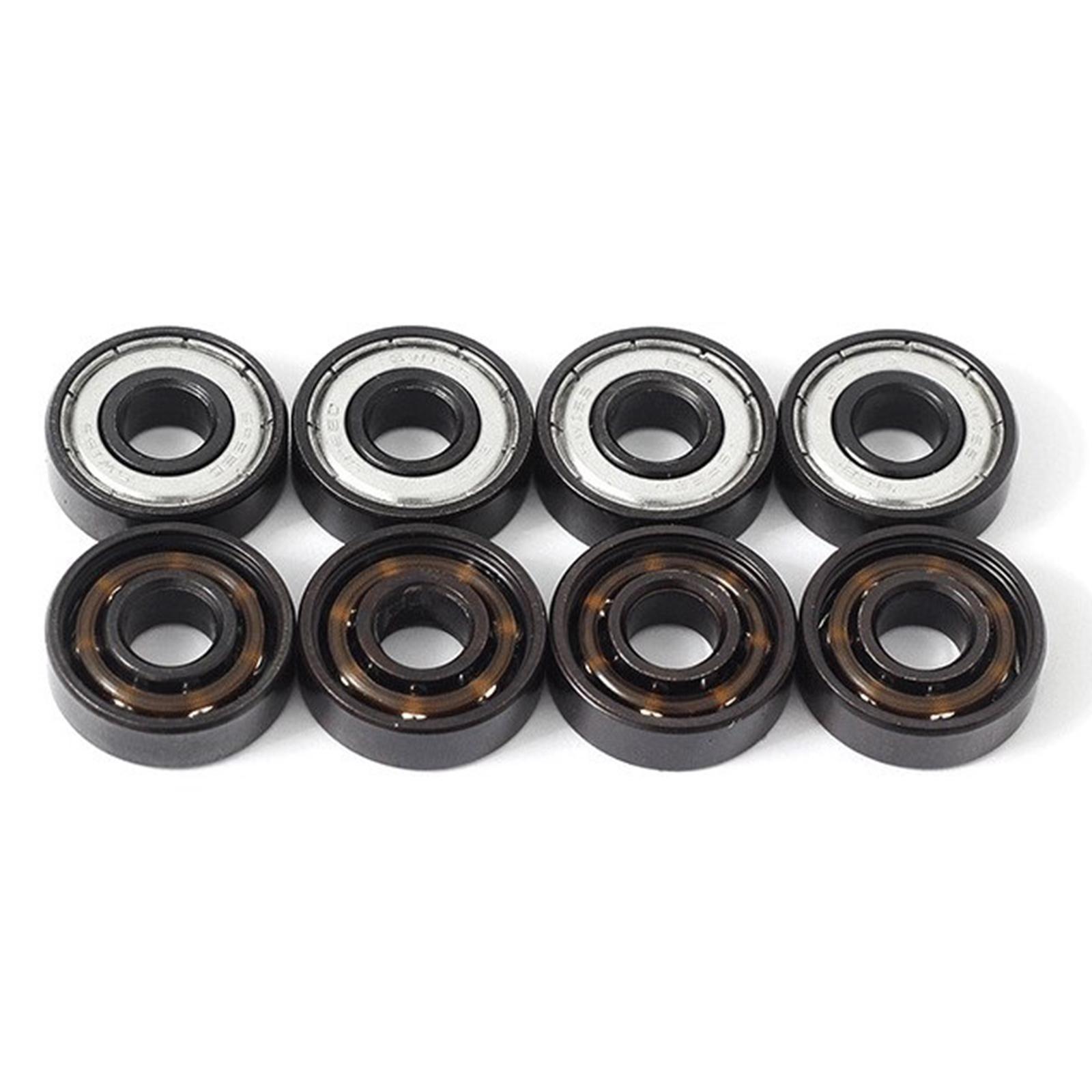 16x 608 Bearings for Skateboard Roller Skates ABEC 7-Ball Bearing Parts