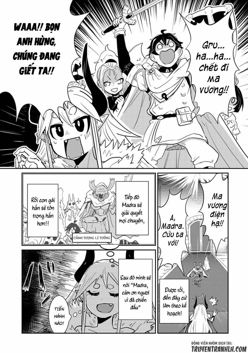 nakanaide maou-chan chapter 15.1 4