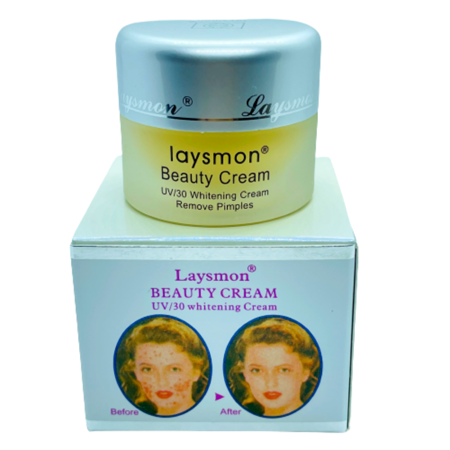 KEM LAYSMON UV/30 BEAUTY CREAM 15G - DƯỠNG TRẮNG HỒNG DA - XOÁ NHOÀ THÂM NÁM