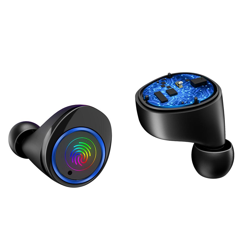 Bluetooth 5.0 Earbuds  Wireless Earphones Stereo Bass Mini In-Ear Headphones