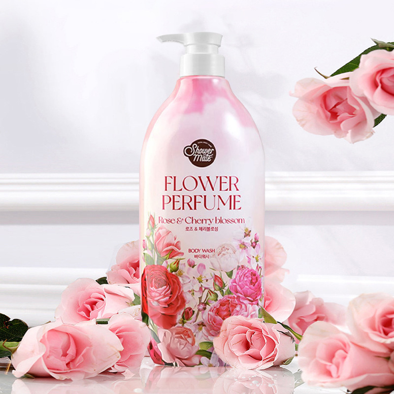 Sữa tắm Cao Cấp dưỡng trắng, cấp ẩm Shower Mate Flower Perfume Body Wash Hàn Quốc 900ml