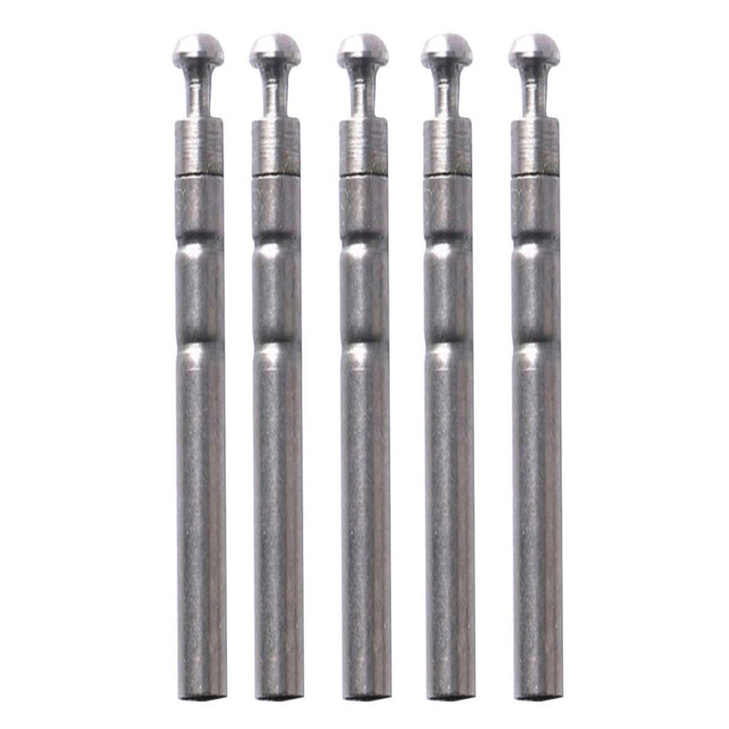 2x5 Pieces Stainless Steel Swivel Rod Tip Swivel Inner Diameter 0.7mm