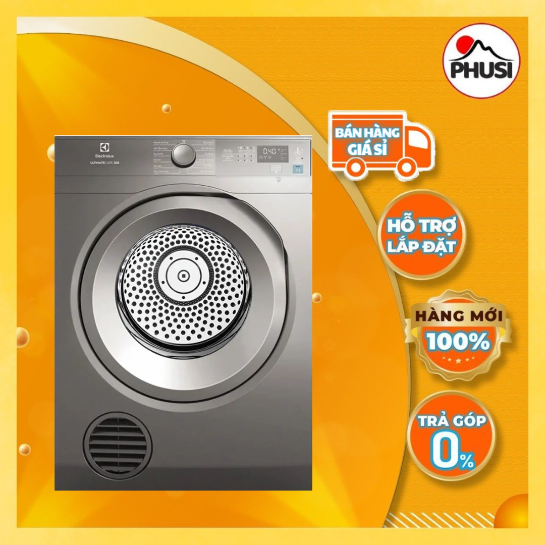 Máy sấy Electrolux 8.5 kg EDV854N3SB - Hàng chính hãng - Giao HCM và 1 số tỉnh thành