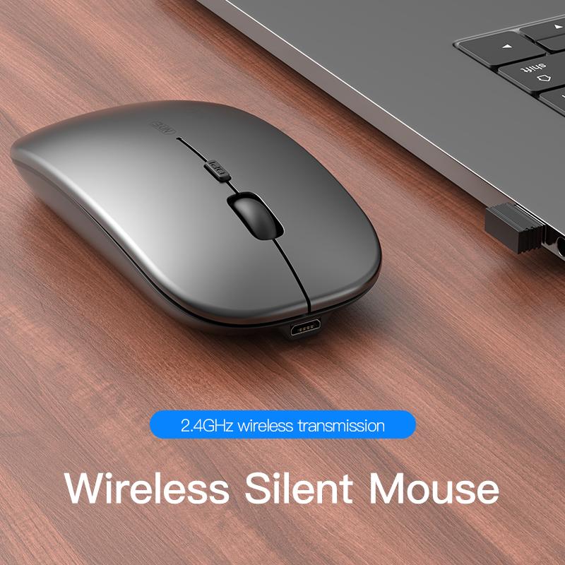 Chuột Xanh Bluetooth Chuột Máy Tính Không Dây 2.4GHz USB DPI Có Thể Điều Chỉnh Sạc Nhà Máy Tính Để Bàn Laptop Chuột Ergonomic KOK