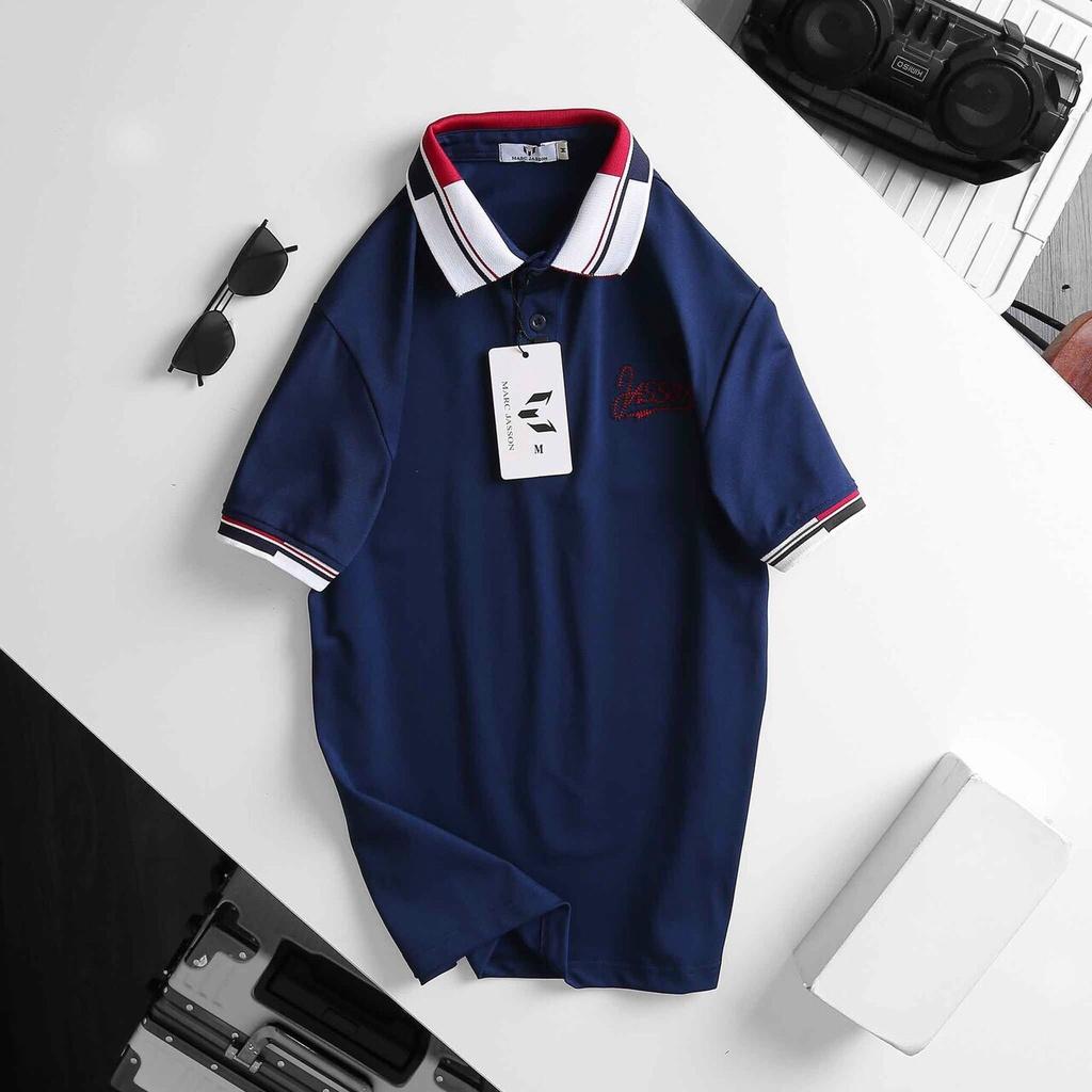 ÁO THUN NAM CÁ SẤU CỔ BẺ THÊU LOGO