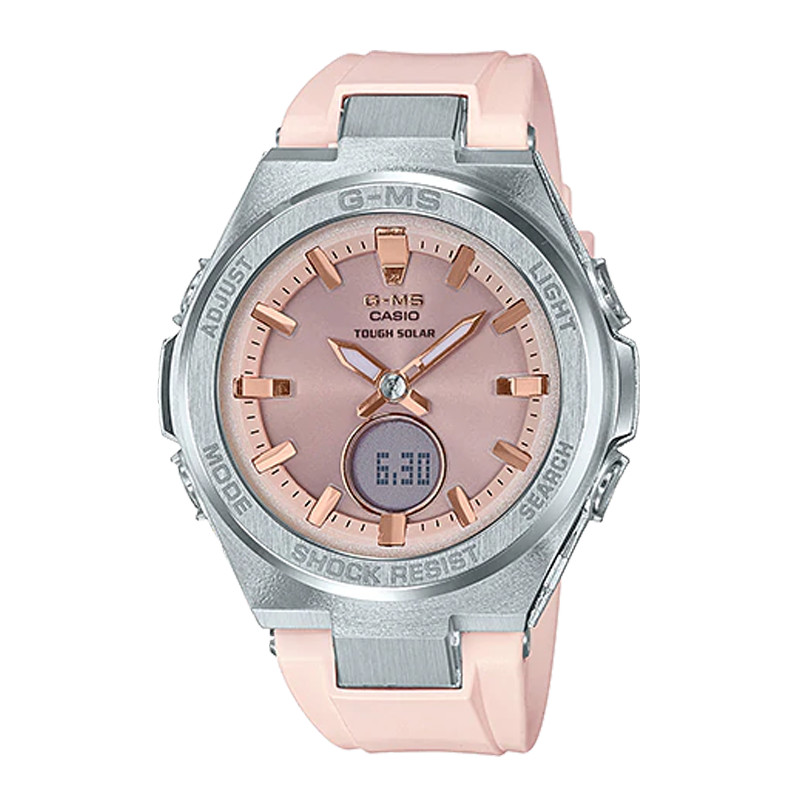 Đồng Hồ Nữ Dây Nhựa Casio Baby-G G-MS MSG-S200-4ADR Năng Lượng Mặt Trời | MSG-S200-4A Chính Hãng
