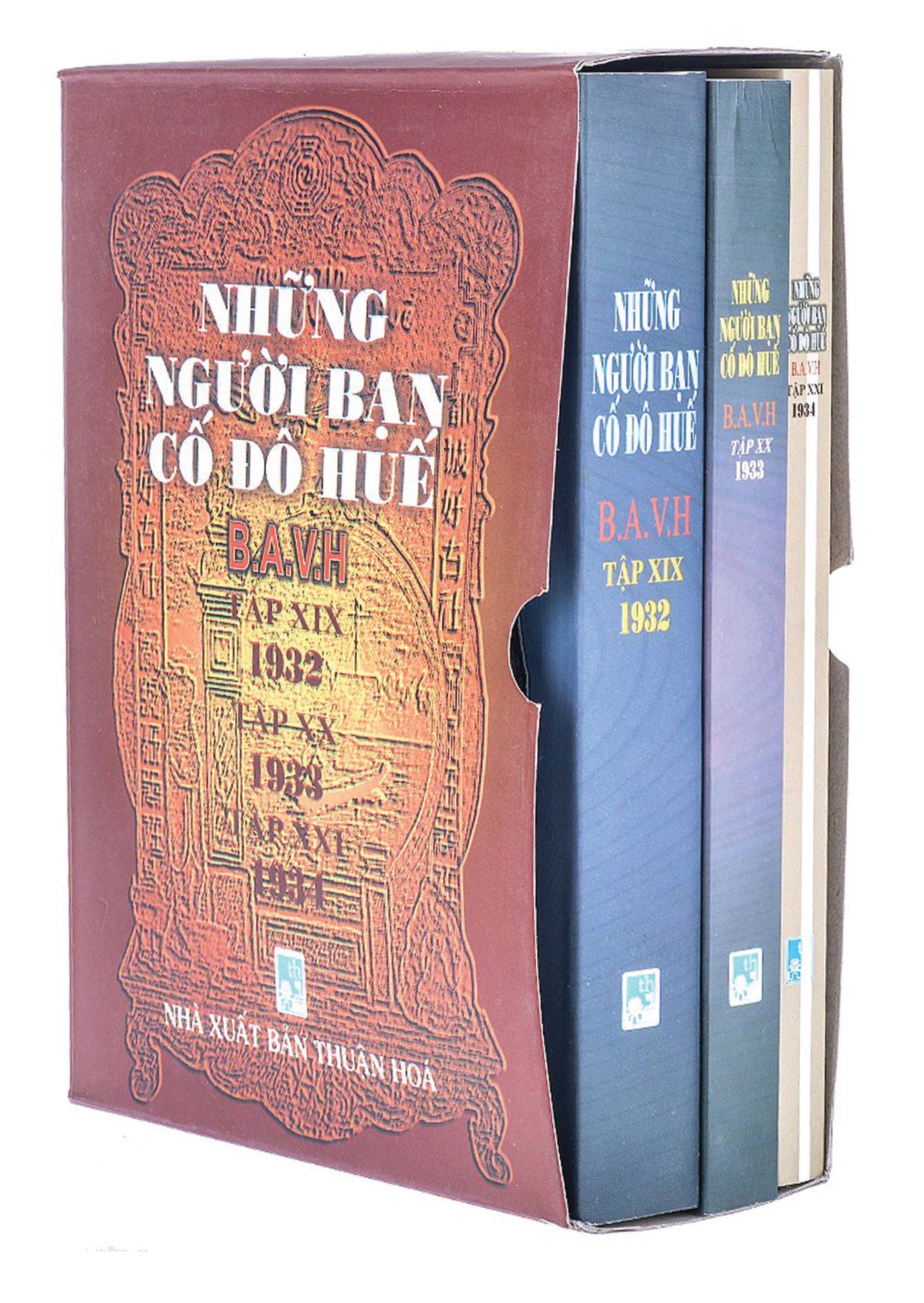 NHỮNG NGƯỜI BẠN CỐ ĐÔ HUẾ Tập 19,20,21 (1932-1933-1934)