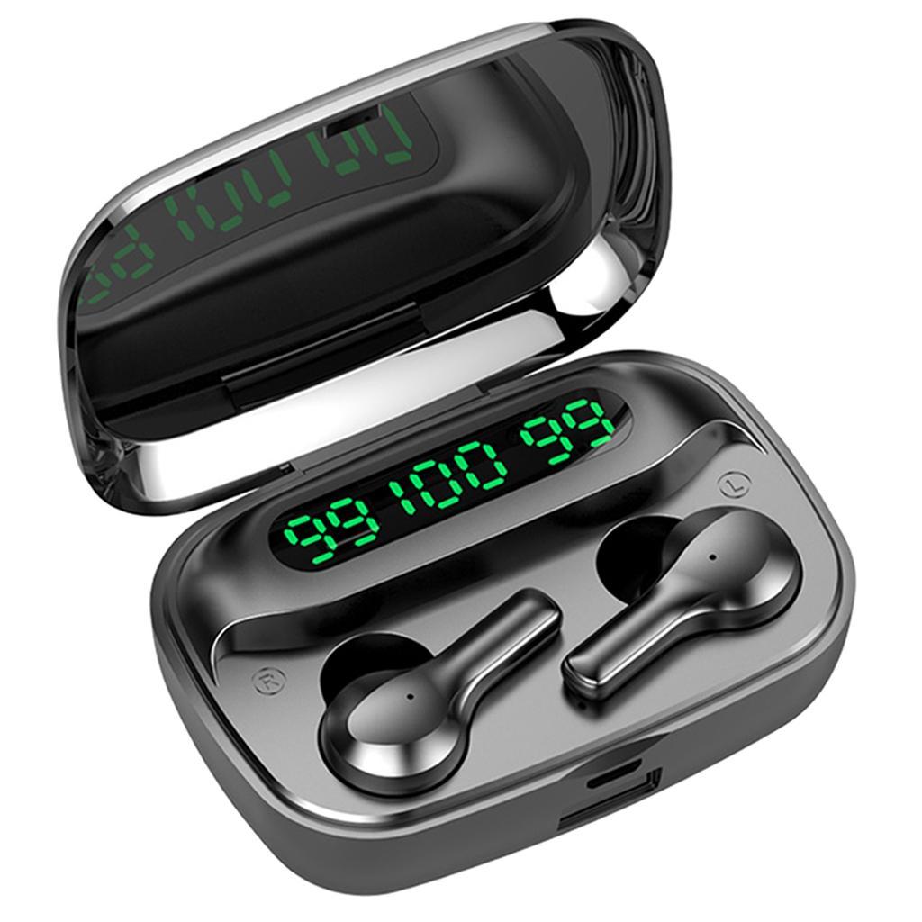 IPX7 5.0 Headset Earphones earplugs Waterproof Black