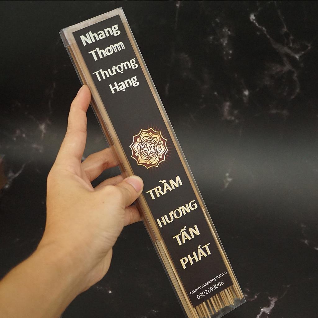 Nhang Trầm Hương thơm loại Đặc Biệt NEW & Thượng Hạng - nhang ngắn 28cm thắp Bàn thờ thấp