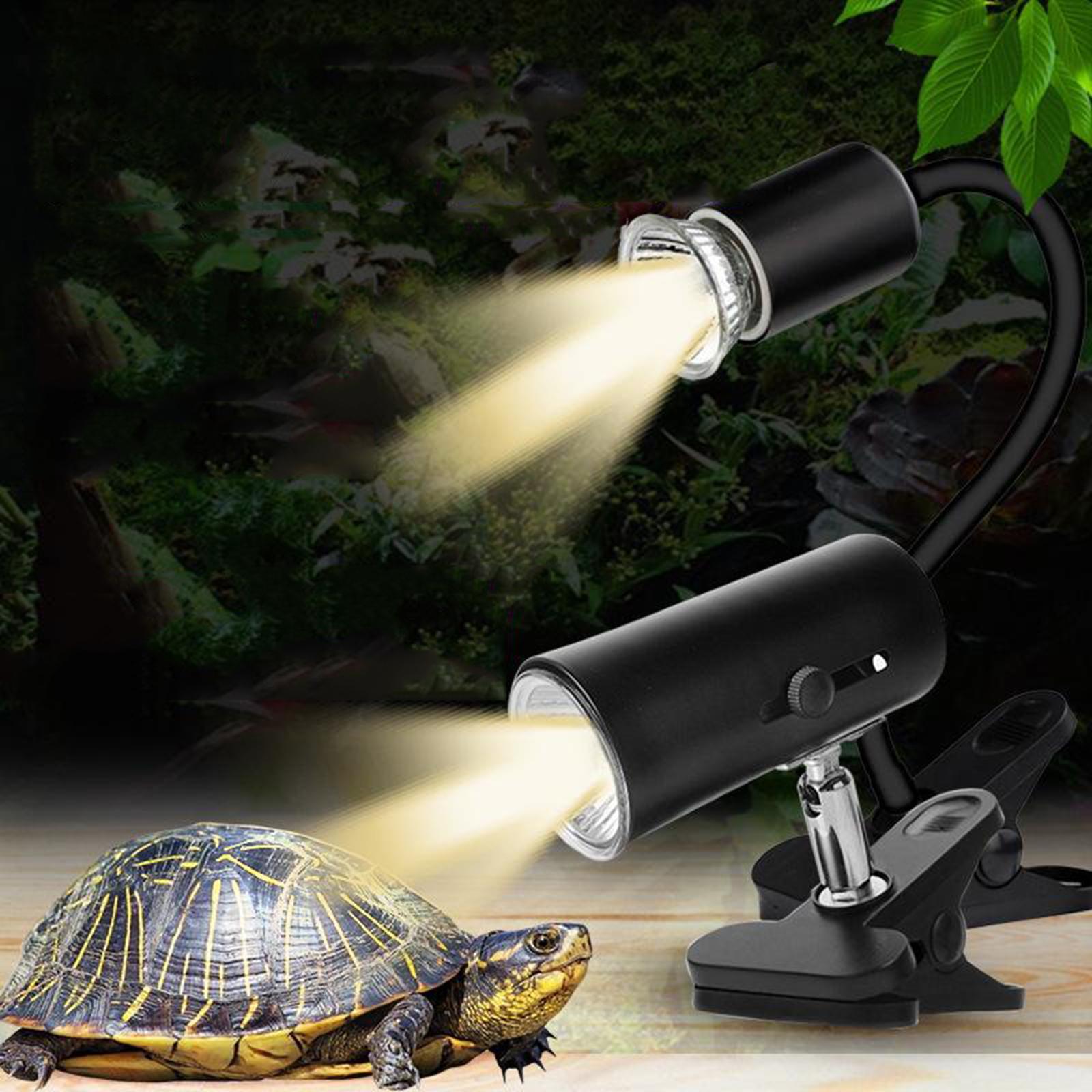 Reptile Aquarium Heat Lamp UVA Uvb Basking for Aquatic Plants