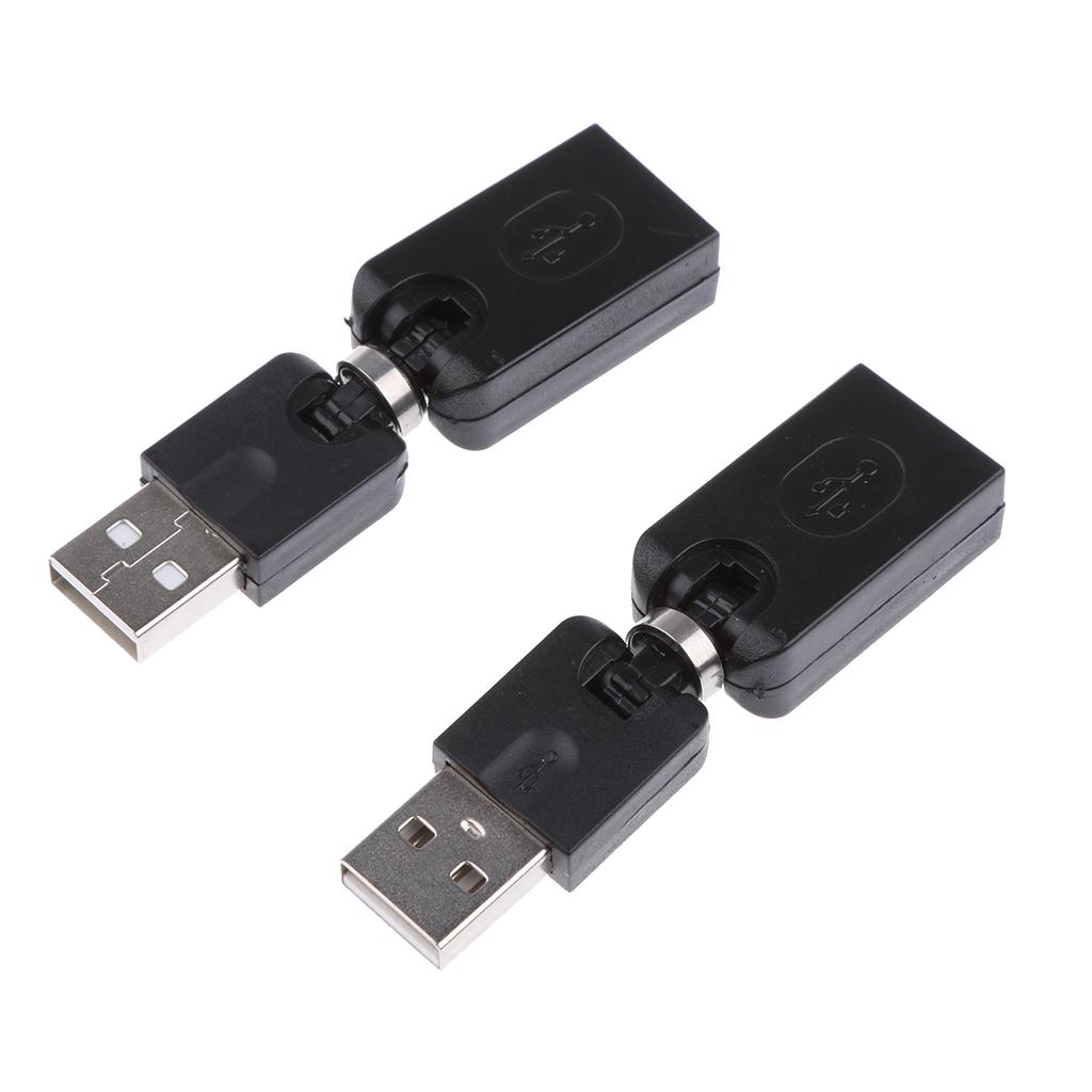 Phép Lạ Chiếu 4 Xoay 360 độ và Xoắn USB Loại A để Loại-MỘT Nữ Cổng Kết Nối