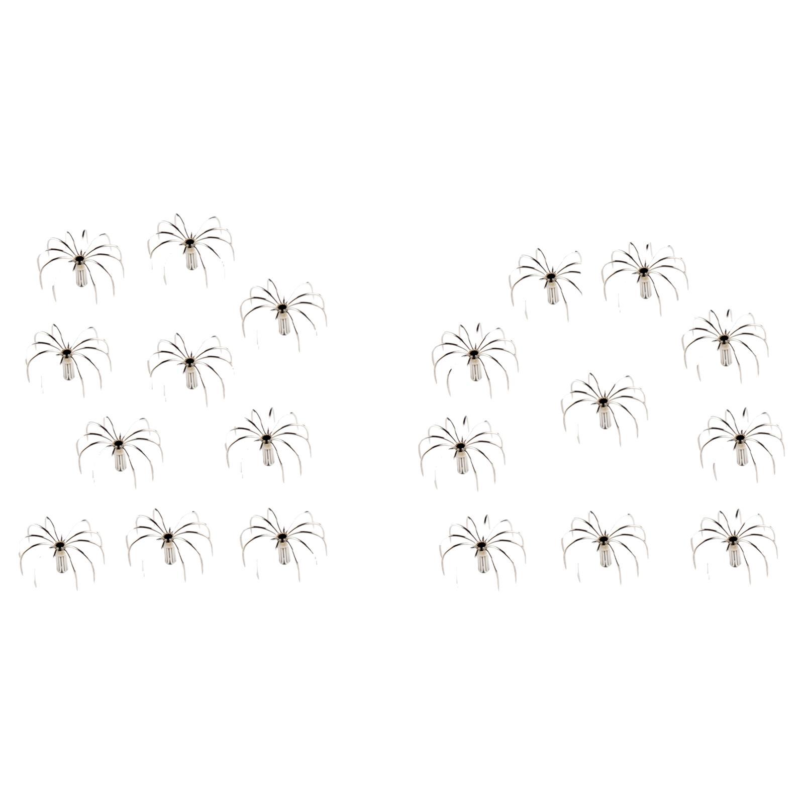 20pcs Stainless Steel Squid Jig Hook Octopus Hooks Simulation Bait