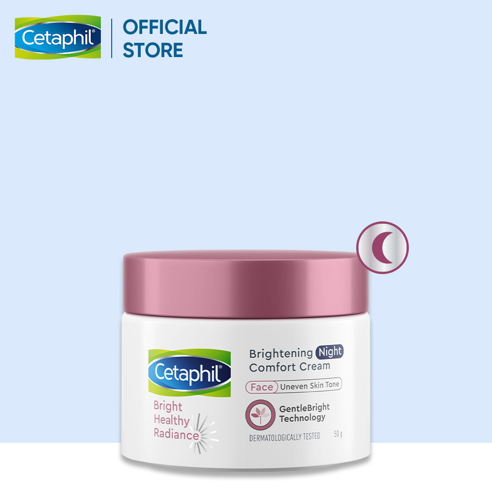 Kem dưỡng ẩm làm sáng da ban đêm Cetaphil Bright Healthy Radiance Night Comfort Cream 50g