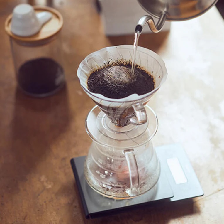 Phễu Pha Cà Phê Nhựa Cứng Trong Hario V60 Coffee Dripper