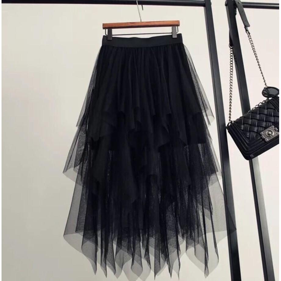 Chân váy lưới nhọn dễ thương - MIN Boutiques - Ảnh thật - Loại 1 - Hàng đẹp