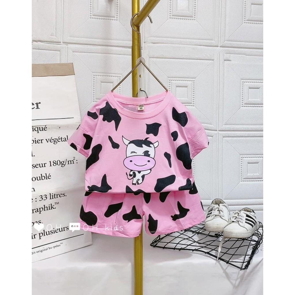 Bộ cộc tay cho bé bộ cộc tay Minkymom họa tiết cho bé trai bé gái Chất thun lạnh cao cấp siêu mềm siêu mát