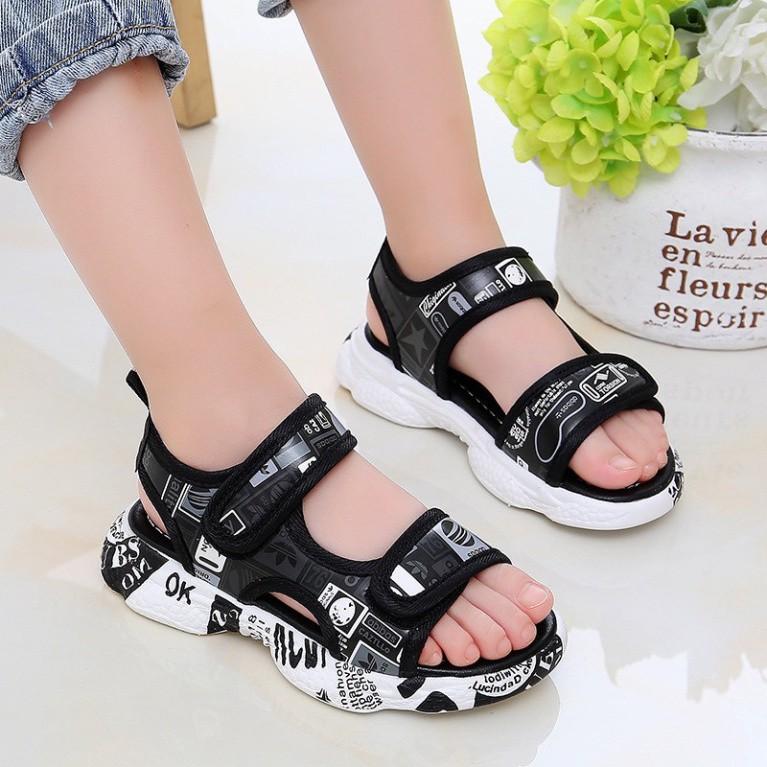 20328# Dép sandal bé trai và bé gái cao cấp - Dép quai hậu chống trơn chống v