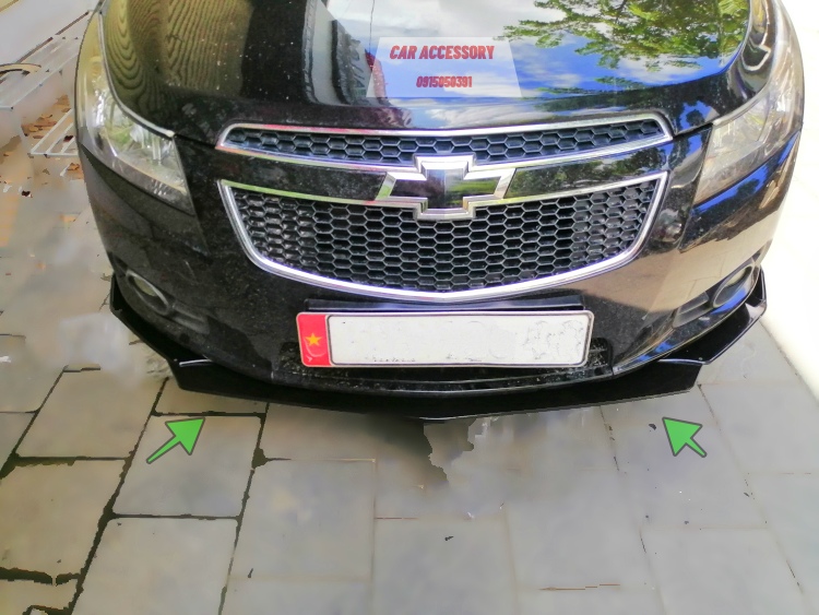 Cản trước Líp trước đọ cho xe Chevrolet Cruze các đời