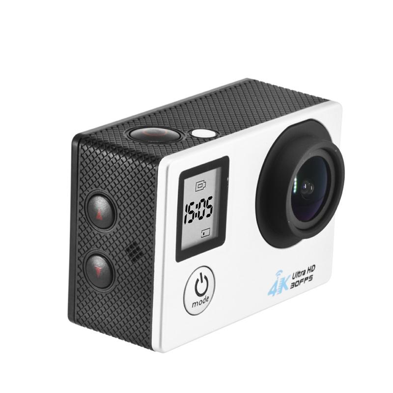Camera hành động 4K Ultra HD 1080p Màn hình hiển thị kép WiFi điều khiển từ xa máy ảnh chống nước ngoài trời