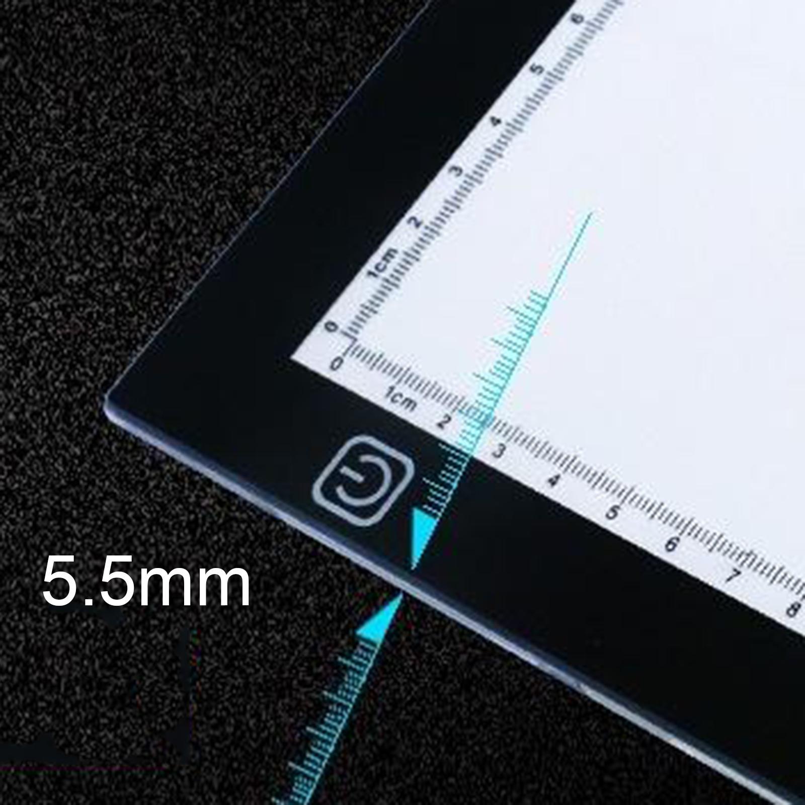 A4 Tracing LED Light Box USB LED Pad 3-Gear