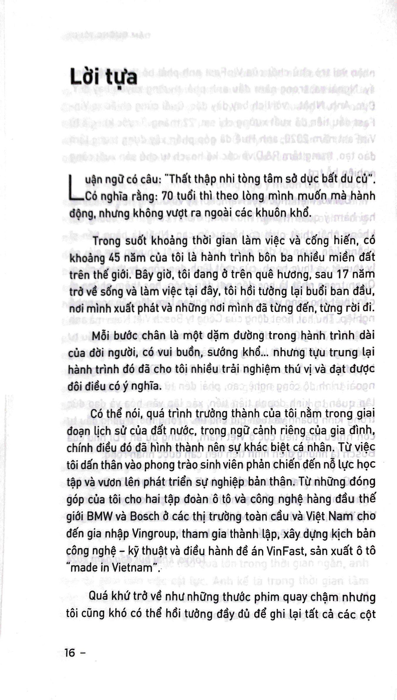 Dặm Đường Tôi Đi - Hành Trình Từ BMW, Bosch Đến Vinfast (Tái Bản 2024)