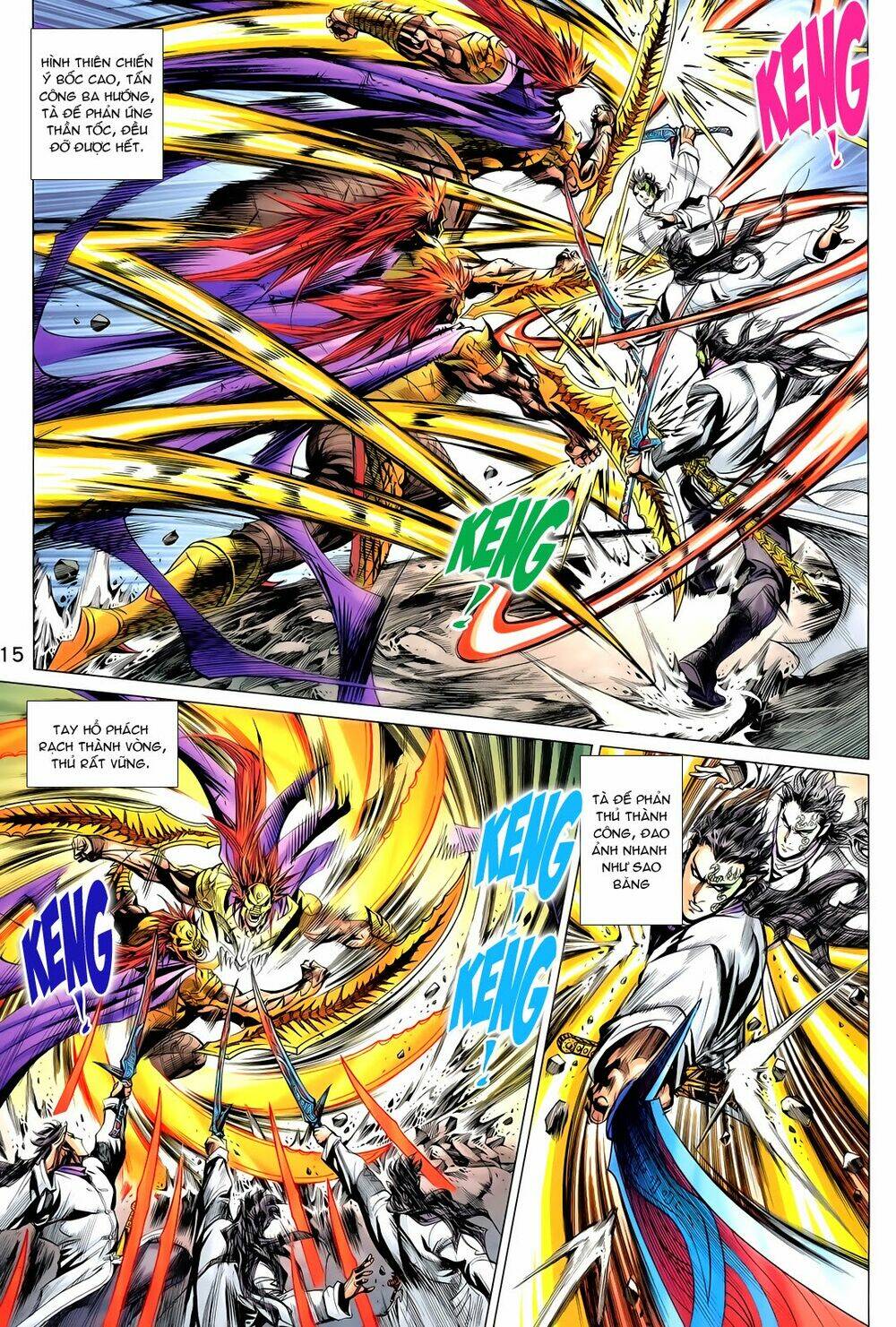 thần binh vấn thiên chapter 9 14