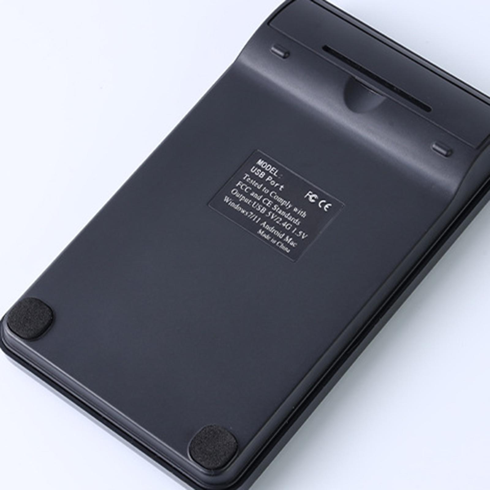 Non Slip Wireless Numeric Keypad 23Key Accountant Financial for Computer PC