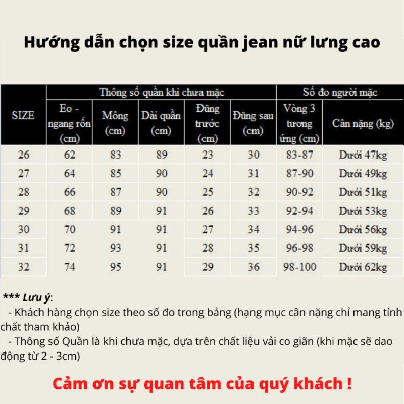 Quần Jeans Nữ Skinny Lưng Cao -SKD-01