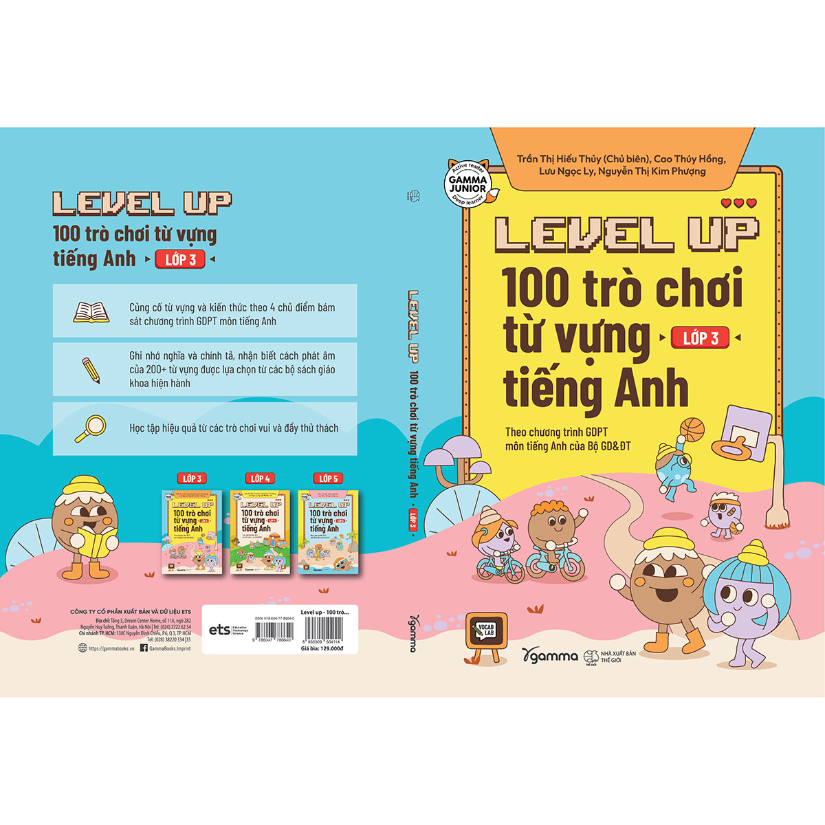 Level Up - 100 Trò Chơi Từ Vựng Tiếng Anh Lớp 3