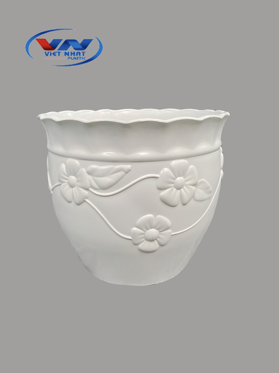 CHẬU HOA NHỰA VIỆT NHẬT BÔNG MAI