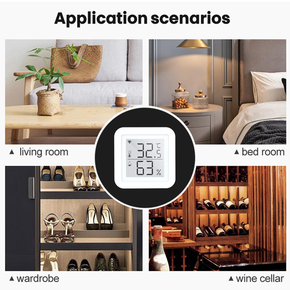 Cảm biến thông minh wifi thông bao nhiệt độ và độ ẩm cho bạn