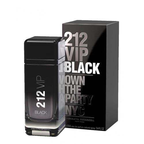 Nước Hoa Nam Carolina Herrera 212 Vip Men Black Edp 100Ml