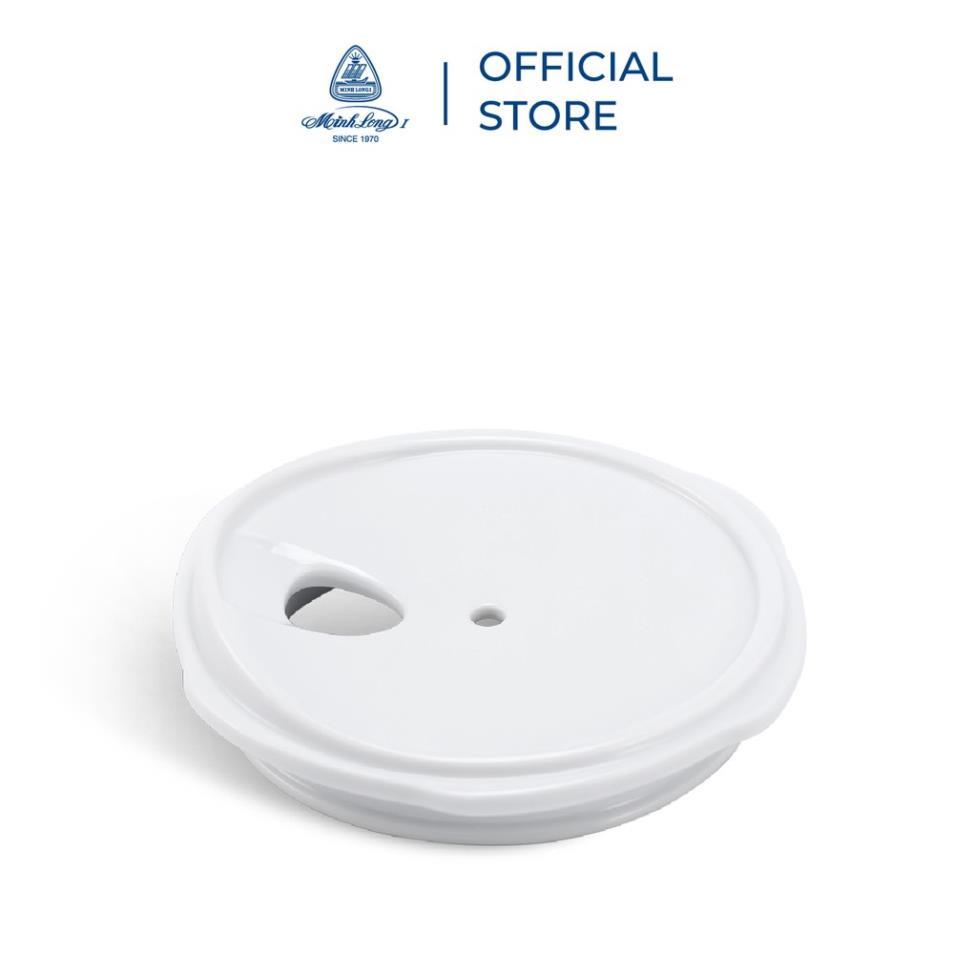 Ly sứ dưỡng sinh Minh Long 0.48 L - nắp ống hút - Penny 2