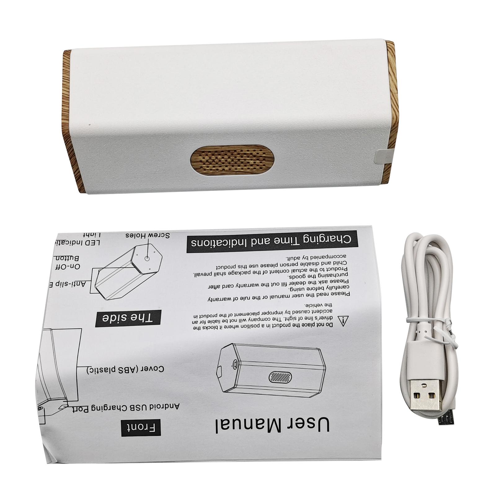 Máy lọc không khí ozone di động , cổng sạc USB và pin sạc 1200mAh