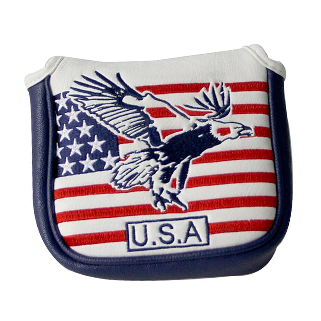 Waterproof Golf Club Head Cover Square Golfer Headcover Center Putter Covers